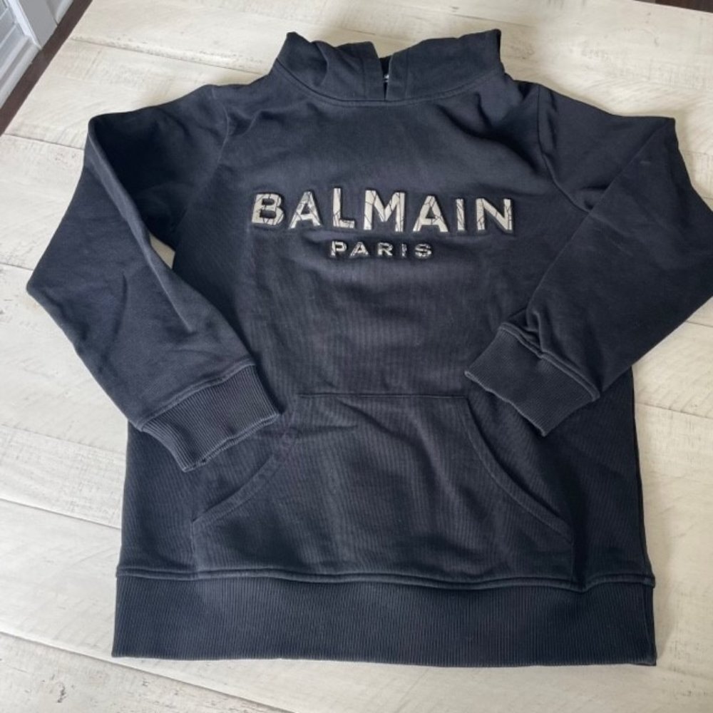 Balmain Kids Black Sweatshirt